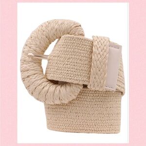 🌸Half Moon Elastic Straw Belt🌸